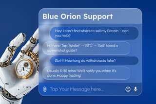 Professional cryptocurrency customer assistance and support at Aipom AI